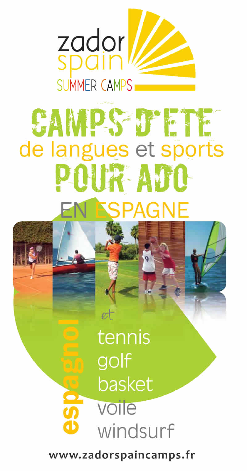 Camps d`été de langues et sports en Espagne