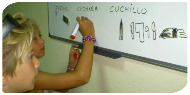 Cours d'espagnol pour enfants en Espagne