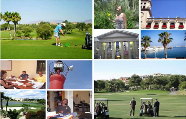Cours d'espagnol et golf à Alicante Espagne