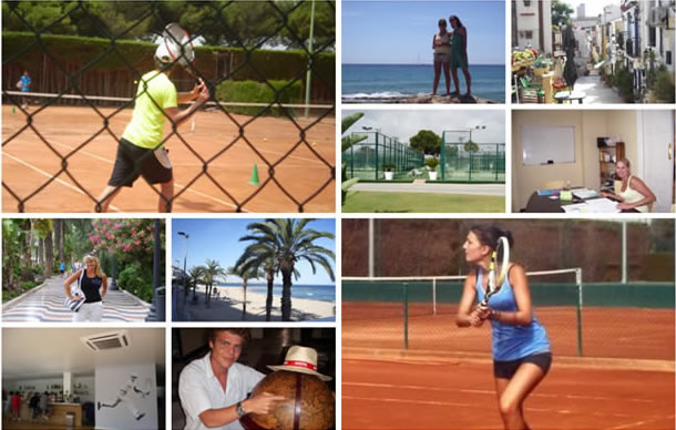 cours d'espagnol et cours de tennis à Alicante