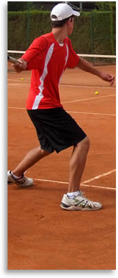 Cour de tennis en Espagne