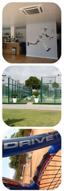 École de tennis pour enfants en Espagne